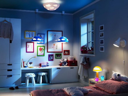 Jak vybrat lustry a lampičky do dětských pokojů